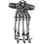 Lux Accessories Black Hem Gothic Skull Tools Full Hand Skeleton Bracelet Rings Lux Accessories Black Hem Gothic Skull Tools Full Hand Skeleton Bracelet Rings