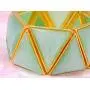 Alilang Mint Green Egyptian Pyramid Style Statement Bracelet With Golden Toned Accents Alilang Mint Green Egyptian Pyramid Style Statement Bracelet With Golden Toned Accents