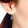 Navigate Your Way .925 Sterling Silver Compass Dangle Earrings Navigate Your Way .925 Sterling Silver Compass Dangle Earrings
