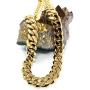 11MM Gold Cuban Chain Necklace for Men Women 14K Real Gold Plated Diamond Cut. 14Kt Hip Hop Chain