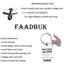 FAADBUK Dumbo Gift Dumbo Elephant Gift Dont Just Fly Soar Dumbo Inspiration Gift for Daughter Graduation Gift for Her