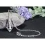yippee Natural Crystal Quartz Pendulum Pendant Dowsing Tool,Chakra Reiki Meditation yippee Natural Crystal Quartz Pendulum Pendant Dowsing Tool,Chakra Reiki Meditation
