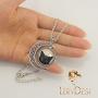 Beautiful Season DIY Moon Pendant Black Cat Pendant Necklace Black Cat Necklace Cute Black Cat Jewelry Gift for Fashion Women