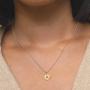 Sereney Initial Necklaces, 18k Gold/Rose-Gold/Silver Plated Engraved Letter Necklace for Women, Gifts for mom, Women Jewelry to Best Friend, Bridesmaid.