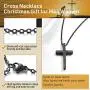 PROSTEEL Stainless Steel Cross Necklace for Men Women, Silver/Black/Gold Tone, Two Size, Hypoallergenic, Engrave Text Available, Come Gift Box PROSTEEL Stainless Steel Cross Necklace for Men Women, Silver/Black/Gold Tone, Two Size, Hypoallergenic, Engrave Text Available, Come Gift Box