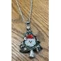 My Prime Gifts Christmas Santa Claus Interchangeable Snap Jewelry Rhinestone Holiday Standard Size 18-20mm Snaps