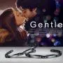 Cupimatch 2pcs CZ His Queen Her King Couple Bracelets Set,Titanium Stainless Steel His and Hers Love Crown Matching Cuff Bangle Jewelry