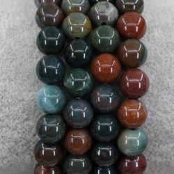 Amandastone Natural Gem Semi Precious Gemstone 8mm Ball Beads Stretch Bracelet 7 Inch