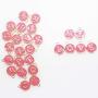 Nairua Double Sided Alphabet Pendants for DIY Necklaces Bracelets Earrings Jewelry Accessories Alloy Alphabet A-Z Enamel Letter Charms