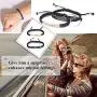 Personalized Magnetic Attract Couples Bracelets King and Queen Crown Matching Bracelet Custom Friendship Bracelets for Boyfriend and Girlfriend, Him and Her 2 PCS Personalized Magnetic Attract Couples Bracelets King and Queen Crown Matching Bracelet Custom Friendship Bracelets for Boyfriend and Girlfriend, Him and Her 2 PCS