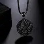 Pentagram Star Powerful Pentacle Necklace 316L Stainless Steel Traditional Seal of Solomon Pendant Tetragrammaton Pentacle Eliphas Levis Pentagra Wicca Punk Retro Jewelry Pentagram Star Powerful Pentacle Necklace 316L Stainless Steel Traditional Seal of Solomon Pendant Tetragrammaton Pentacle Eliphas Levis Pentagra Wicca Punk Retro Jewelry