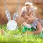 JUSTKIDSTOY Created Opal Bunny Necklace Sterling Silver Cute Rabbit Necklace Opal Bunny Jewelry Gifts for Women Daughter Rabbit Lover JUSTKIDSTOY Created Opal Bunny Necklace Sterling Silver Cute Rabbit Necklace Opal Bunny Jewelry Gifts for Women Daughter Rabbit Lover
