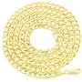 Nuragold 14k Yellow Gold 4.5mm Cuban Curb Link Chain Bracelet, Mens Womens Lobster Lock 7'' 7.5'' 8'' 8.5'' 9'' Nuragold 14k Yellow Gold 4.5mm Cuban Curb Link Chain Bracelet, Mens Womens Lobster Lock 7'' 7.5'' 8'' 8.5'' 9''