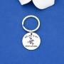 FAADBUK Funny Moana HEI HEI Keychain HEI HEI Lover Gift Moana HEI HEI are My Spirit Animal Jewelry Gift for Friend Family
