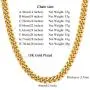 Richsteel Chunky Cuban Chain Necklace for Men Boys Women 6mm/10mm/14mm Width Stainless Steel/18K Gold/Black Plated Link Chains with Durable Clasp Hip Hop Jewelry