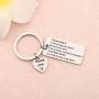 Friends Thank You Gift Friends Keychain I Feel So Lucky That My Friend is You Friendship Jewelry Going Away Gifts (Friends Keychain 02)