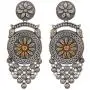 Aheli Bollywood Ethnic Oxidised Earrings Dangler Stylish Traditional Indian Fashion Jewelry for Women, Girls