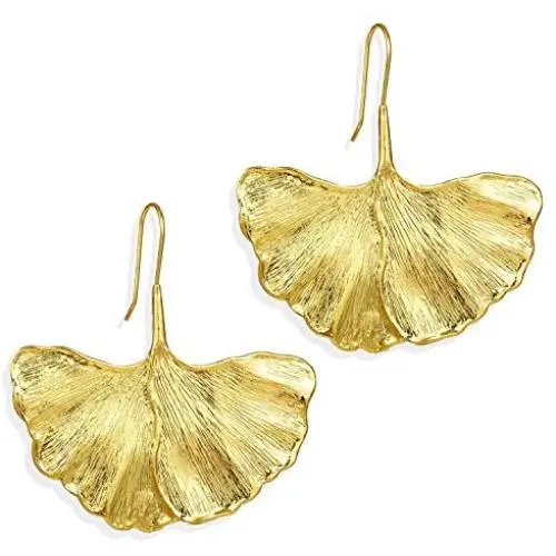 Fashion Ginkgo Leaf Drop Dangle Earrings Fall Maple Leaf Pendant Earrings for Girlfriend Wife Daughter Partner Jewelry Fashion Ginkgo Leaf Drop Dangle Earrings Fall Maple Leaf Pendant Earrings for Girlfriend Wife Daughter Partner Jewelry