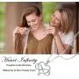 BFF&UNICORN Best Gifts for Women, S925 Sterling Silver Mom Necklace Birthday Mothers Day Jewelry Gifts for Mom Wife from Daughter Husband