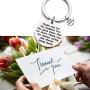 Babysitter Gift Thank You for Always Caring and Always Being There Keychain Appreciation Gift Nanny Thank You Gift