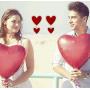 Heart Dangle Earrings Rhinestone Red Heart Stud Earrings Statement Heart Hoop Drop Earrings for Women Girls Valentine Gift
