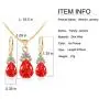 Jewelry Sets for Women Girls Gold Plated Chain Crystal Women Necklace Earring Set Bridal Sets Jewelry Sets for Women Girls Gold Plated Chain Crystal Women Necklace Earring Set Bridal Sets