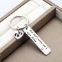 CENWA Parents of Twins Gift Twin Mom/Dad Keychain You Dont Scare Me I Have Twins Dad/Mom of Twins Gift