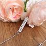 ROMANTIC WORK S925 Sterling Silver Wildflower Nature Necklace Wildflowers Jewelry Gifts for Women Girls Birthday