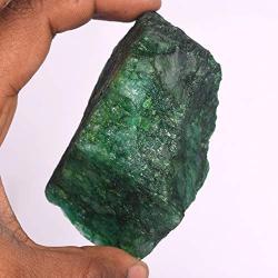 gemhub Natural Green Emerald 974.00 Ct. Certified Healing Energy Crystal Mineral Rock Rough Emerald Stone