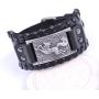 fishhook Celtic Knot Fox Smart Symbol Bangle Talisman Amulet Leather Bracelet