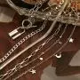 9 PCS Gold Chain Necklaces and Bracelets Set for Women Girls Dainty Link Paperclip Chokers Necklaces Bracelets for Christmas Birthday Gifts 9 PCS Gold Chain Necklaces and Bracelets Set for Women Girls Dainty Link Paperclip Chokers Necklaces Bracelets for Christmas Birthday Gifts