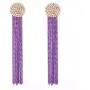 Givihoka Long Metal Tassel Earrings – Long Fringe Statement Dangle Earrings for Women Givihoka Long Metal Tassel Earrings – Long Fringe Statement Dangle Earrings for Women