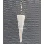 Amazing Gemstone Crystal Pendulum for Divination - Dowsing Pendulum Necklace with Chakra Chain and Crystal Ball for Reiki Healing and Crystal Grid Meditation