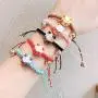 Handmade Red Braided Rope Thread Bracelet Cat Transfer Lucky Temperament Fashion Jewelry Red Rope Bracelet for Women Gifts(red) Handmade Red Braided Rope Thread Bracelet Cat Transfer Lucky Temperament Fashion Jewelry Red Rope Bracelet for Women Gifts(red)