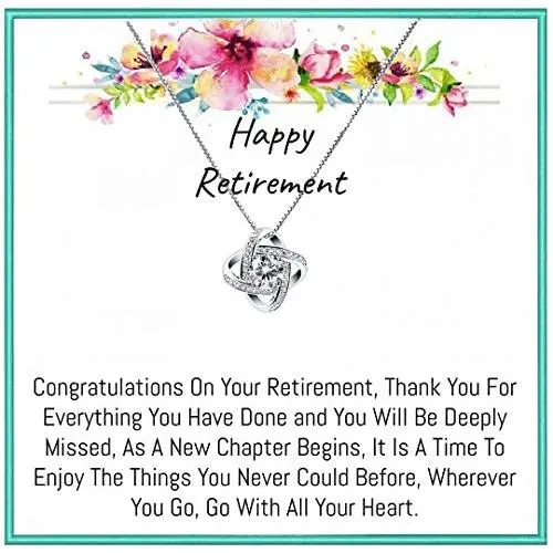 Onepurposgifts Happy Retirement Gifts, Happy Retirement Necklace, Retirement Jewelry, Gift for Retirement, Coworker Retirement gift, Farewell retirement gift Onepurposgifts Happy Retirement Gifts, Happy Retirement Necklace, Retirement Jewelry, Gift for Retirement, Coworker Retirement gift, Farewell retirement gift