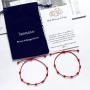 beemean 7 Knots Red Bracelet Good Luck Protection Bracelet Amulet for Protection Gift for Women Men Boys Girls Couples