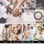 YADOCA 2 Pcs Magnetic Couples Bracelets for Women Men Beaded Matching Bracelets for Him and Her Connect Bracelet Crown Bracelet for Couple Valentine’s Day Gift Best Friend Bracelets Friendship YADOCA 2 Pcs Magnetic Couples Bracelets for Women Men Beaded Matching Bracelets for Him and Her Connect Bracelet Crown Bracelet for Couple Valentine’s Day Gift Best Friend Bracelets Friendship