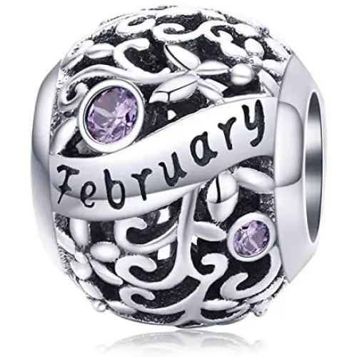 Lorrifal Month 925 Sterling Silver Original Birthstone Charms fit Pandora Bracelets Necklace Perfect Jewelry Birthday Loved Beads Gift for Women Girls Mom Daughter Lorrifal Month 925 Sterling Silver Original Birthstone Charms fit Pandora Bracelets Necklace Perfect Jewelry Birthday Loved Beads Gift for Women Girls Mom Daughter