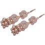 VIJIV Gatsby Earrings Vintage 1920s Drop Chandelier Flapper Jewelry Accessories