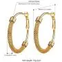 Stainless Steel Hoop Earrings For Women, Minimalist And Chic Jewelry, Black/18K Real Gold Plated, Round Hoops Earrings Hypoallergenic, Size:30mm/40mm/60mm/80mm, Come Gift Box Stainless Steel Hoop Earrings For Women, Minimalist And Chic Jewelry, Black/18K Real Gold Plated, Round Hoops Earrings Hypoallergenic, Size:30mm/40mm/60mm/80mm, Come Gift Box