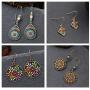 NEPAK 10 Pairs Vintage Bohemian Drop Dangle Earrings,Boho Dangle Earrings Jewelry Set Fashion Gifts for Women Girls