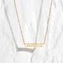 Mevecco Gold Dainty Mom Necklace,14K Gold Plated Cute Tiny Mama Personalized Name Charm Necklace Delicate Word Cubic Zirconia Mom Jewelry Gift for Mothers Day,Mothers Birthday