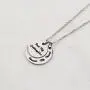 KUIYAI Godmother Goddaughter Necklace Forever My Friend Crescent Moon Necklace