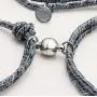 Personalized Magnetic Attract Couples Bracelets, Custom Rope Braided Mutual Magnetic Bracelets for Him and Her 2 PCS Personalized Magnetic Attract Couples Bracelets, Custom Rope Braided Mutual Magnetic Bracelets for Him and Her 2 PCS