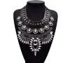 MJartoria Vintage Bohemian Ethnic Gypsy Rhinestone Bib Chunky Tassel Collar Festival Statement Necklace (style 13) MJartoria Vintage Bohemian Ethnic Gypsy Rhinestone Bib Chunky Tassel Collar Festival Statement Necklace (style 13)