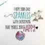 Smiling Wisdom - We Mer-maid to Be Friends Greeting Card Gift Set - Blue Green Scale Mermaid Necklace and Drop Stud Sparkle Earrings Cute Jewelry for Girls, Tween, Teen, Woman Friend - Silver Blue