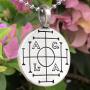 Jewish Judaism Jewelry AGLA Atah Gibor Le-olam Adonai אגלא Pewter Mens Pendant Necklace Protection Amulet Luck Money Wealth Talisman Safe Travel Charm Victory Medallion for men w Silver Ball Chain