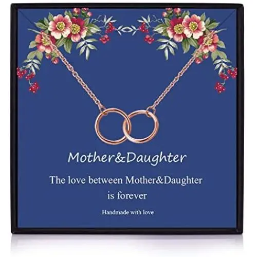 Your Always Charm Mother Daughter Necklace Infinity Circle Necklaces Gifts for Mothers Day Necklaces to Daughter from Mom Your Always Charm Mother Daughter Necklace Infinity Circle Necklaces Gifts for Mothers Day Necklaces to Daughter from Mom
