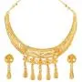 Efulgenz Indian Style Bollywood Fashion Wedding Bridal Choker Collar Necklace Dangle Drop Earrings Jewelry Set Efulgenz Indian Style Bollywood Fashion Wedding Bridal Choker Collar Necklace Dangle Drop Earrings Jewelry Set