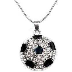 Godyce Football NFL Soccer Volleyball Basketball Softball Necklace Stainless Steel Chain - 20inch Adjust